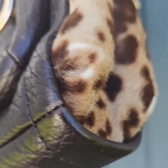 Coach LARGE Madison Mixed Haircalf Sadie Flap - Picture 3 of 15